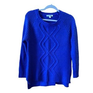 Studio Works Royal Blue Knit Sweater